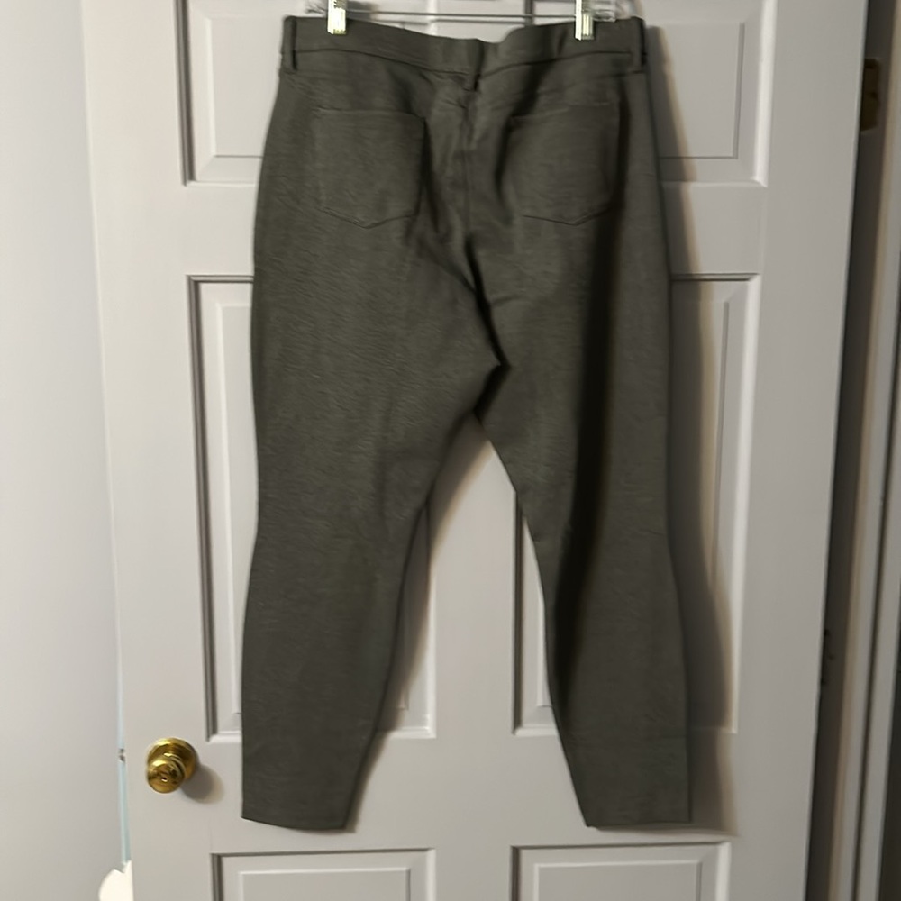 J Crew Gray Straight Leg Ponte Knit Pant - Picture 4 of 5
